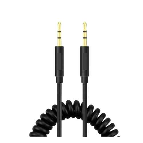 Pukka PC-AUX1 3.5mm Stereo AUX Coil Audio Cable (T23649)