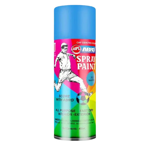 Abro Spray Paint Gloss Royal Blue Azul Claro 035 High-Quality Finish