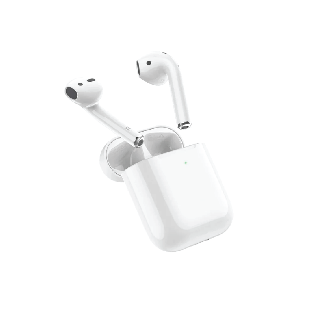 HOCO EW25 True Wireless Bluetooth Earbuds –  Bluetooth 5.0 Stereo Headset (White)