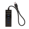 Model 303 USB 3.0 4-Port Hub – High-Speed 5Gbps Data  Transfer with 30cm Integrated Cable & LED Indicator