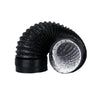 Aluminium Flexible Combi Duct Pipe for HVAC/AC Ventilation 8-Inch Diameter, 10-Foot Length(T26257) - Alqamarshop
