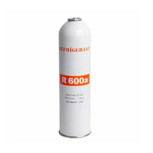 R600A Refrigerant Gas with Valve – 420g  T25959 (Made in China)