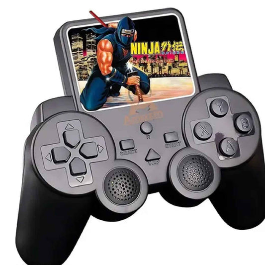 S10 Game Controller Design 2.4" Screen,520 Built-in Games, Black Edition Handheld Console (SN)