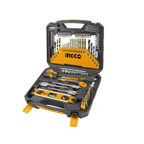 Ingco 168-Piece Complete Hand Tool Set Versatile All-in-One Kit (T27483) - Alqamarshop
