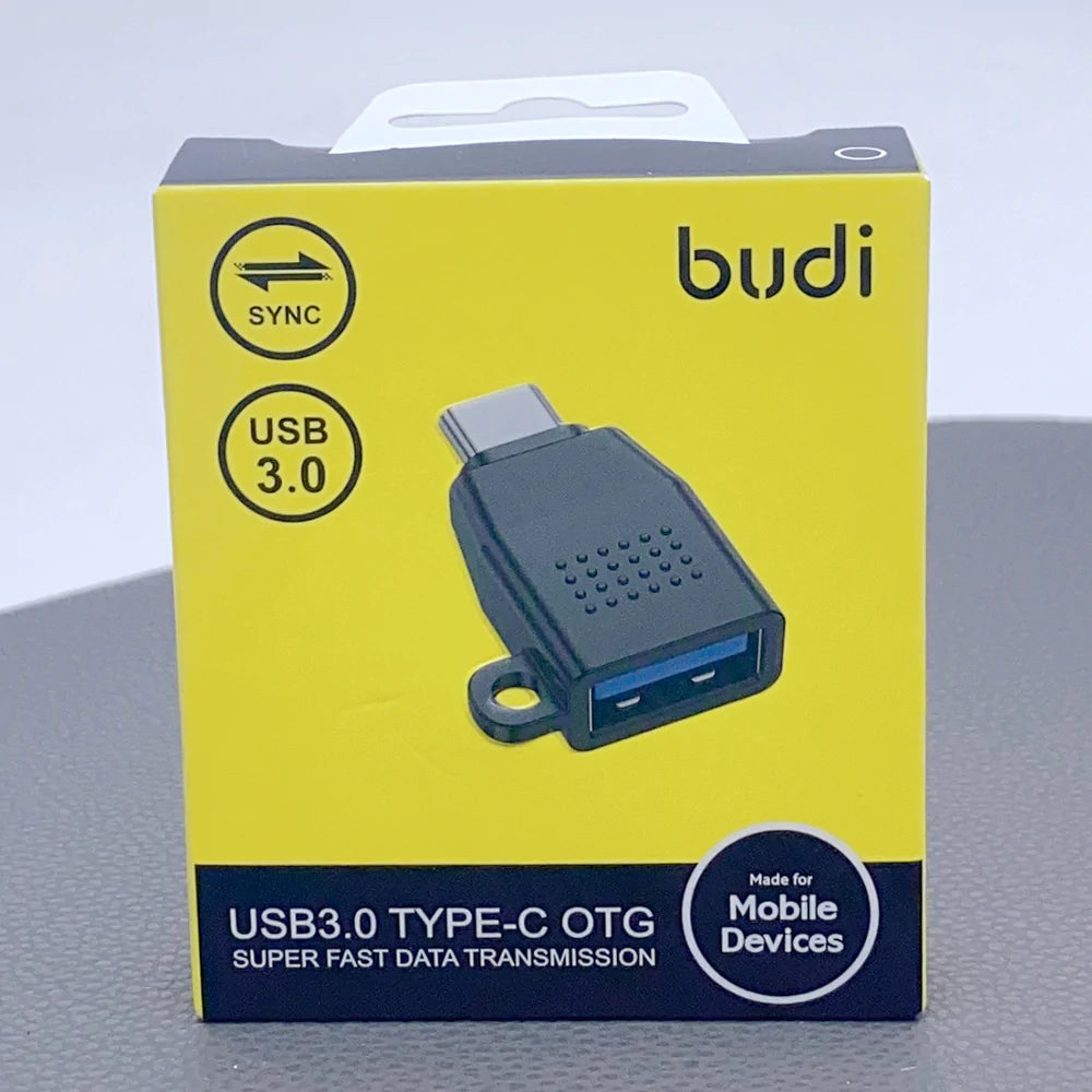 Budi DC151B USB 3.0 Type-C to USB-A OTG Adapter