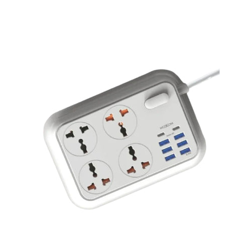 MOXOM MX-ST06 High Power ExtensionBoard 2500W (SN) - Alqamarshop