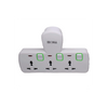 MOHA 3-Way UK Power Socket  – Heavy Duty  T-Type Direct Plug-In Adaptor 13A 3250W