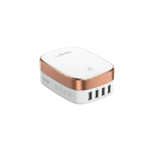 Smart Touch Night Light - 4 USB Charging Ports