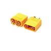 XT60 Male & Female Power Connectors-60A High-Current  Gold-Plated Battery Plug Set for RC & DIY Applications