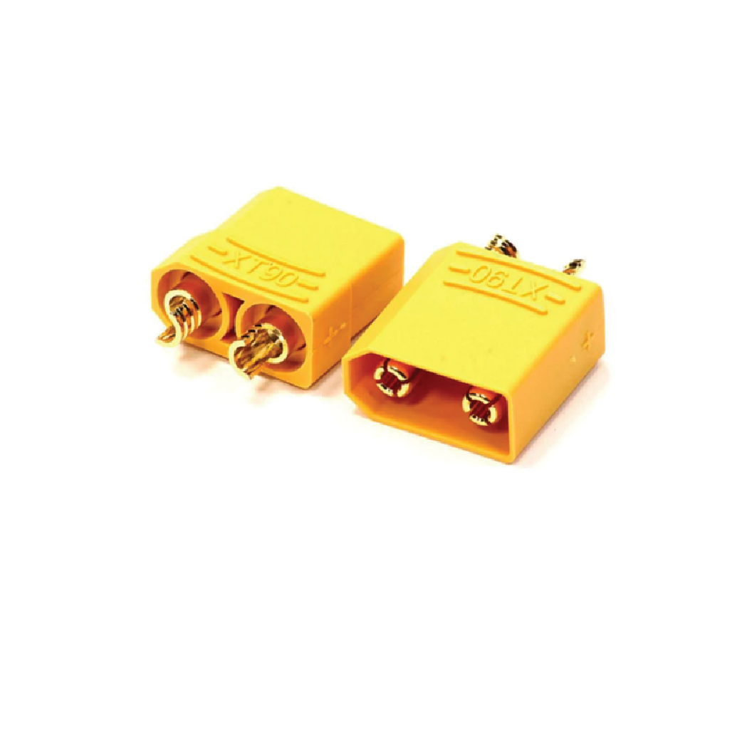 XT60 Male & Female Power Connectors-60A High-Current  Gold-Plated Battery Plug Set for RC & DIY Applications