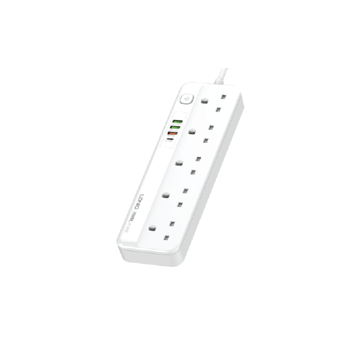 Power Strip — Universal 5 AC Outlets 6 USB Ports