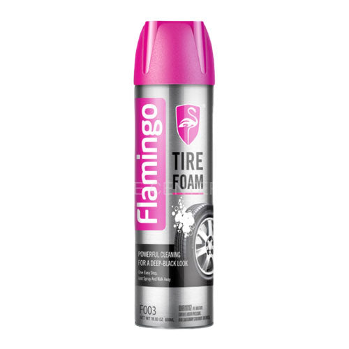 Flamingo Tire Foam Cleaner Shine, Clean and Protect in One Step (T27501)