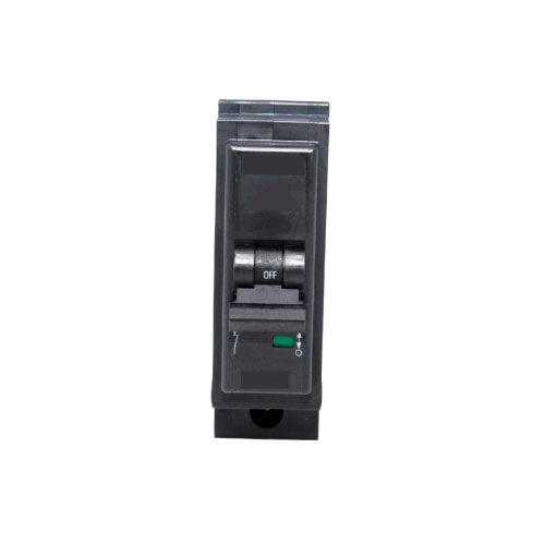 0123 10A Single Pole Circuit Breaker  Black Compact and Reliable Protection (T08039)