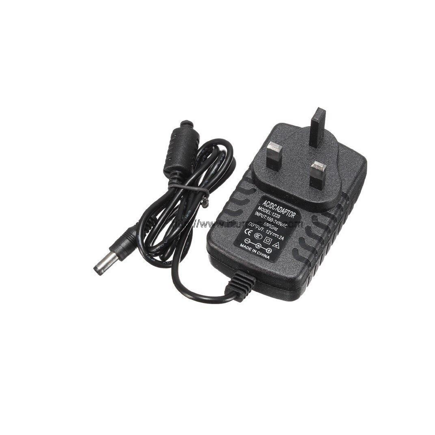 12V 2A Power Adapter 3-Pin for Routers and CCTV