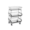 3-Layer Fruit & Vegetable Basket Space-Saving and Durable Storage Rack - Alqamarshop