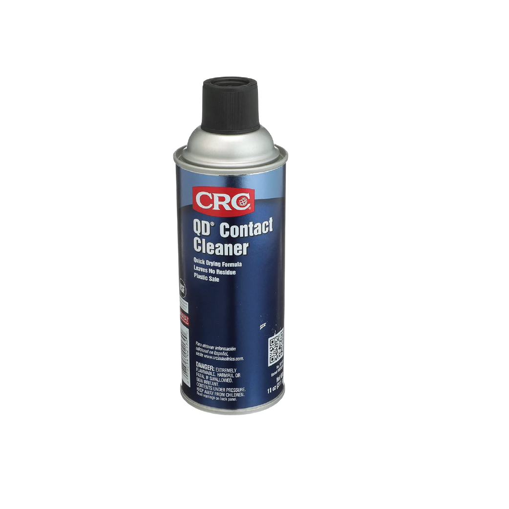 CRC QD Electronic Contact Cleaner 11oz (311g)-Fast -Drying Residue-Free Cleaner for Sensitive Electronics