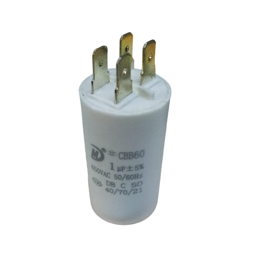 Capacitor 1UF ±5% 450V AC CBB60 DCHigh Performance and Durable (T27547)