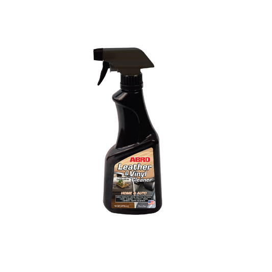 ABRO LC-778 Leather & Vinyl Cleaner 16oz (473mL) – Gentle Cleaning Spray for Automotive & Home Surfaces