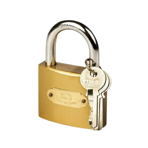 Brass Padlock 25mm Compact and Rust-Resistant Security Lock for Everyday Use (T15337)