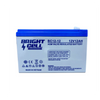 Bright cell  BC12-1.2 AGM Valve Regulated Battery –  12V 1.2Ah