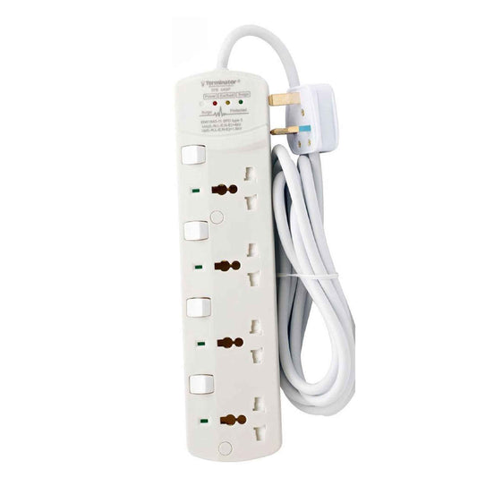 Primera Power Extension Socket 4-in-1 – Reliable  Power Solution with 24-Month Warranty