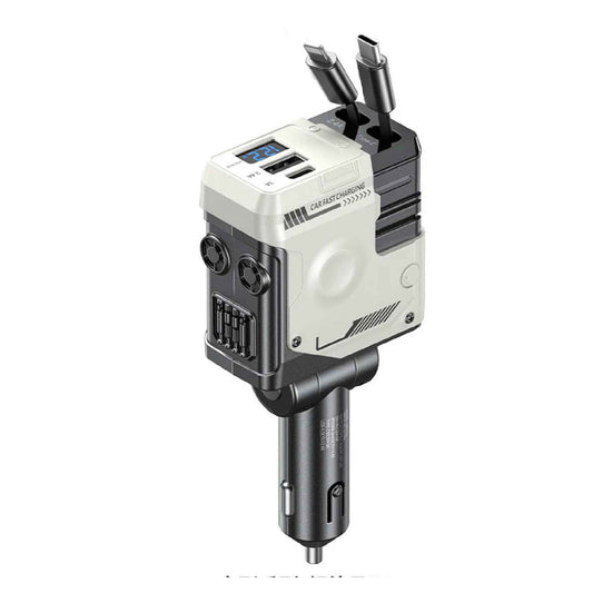 Acefast B14 Car Charger 165W PD3.1 – 3-Port  Fast Charging Adapter(S.N)