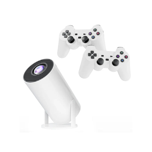 Mini Game Projector M300 – 4K/HD/3D Android  Projector with Wi-Fi 6 & Bluetooth 5.4(S.N)