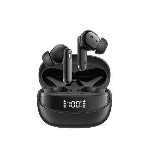 Joyroom BB3 True Wireless Earbuds – Bluetooth  5.3 Stereo Earphones with Charging Case (Black)