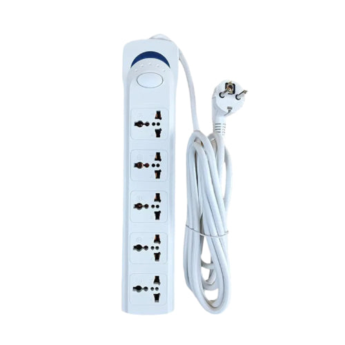 Robert 6-Gang Extension vLead 5 Meter Power Strip (T20336) - Alqamarshop