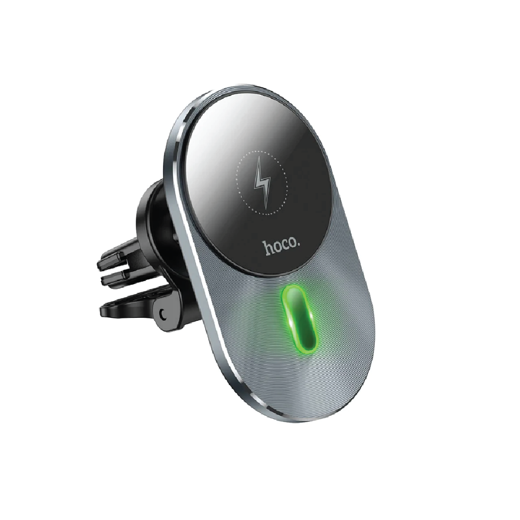 HOCO CA91 Magic Magnetic Wireless Car Charger  – 15W Air Vent MagSafe Phone Mount