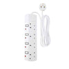 Zenlux Portable Power Socket Extension 4 way Multi Plug Adapter for Home and Office (T23335)