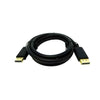 DisplayPort M/M Cable 1.8M  High-Speed 4K Display Cable for Monitor, PC, and Laptop (T14893)