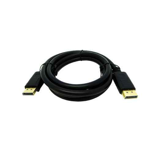 DisplayPort M/M Cable 1.8M  High-Speed 4K Display Cable for Monitor, PC, and Laptop (T14893)