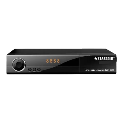 Star Gold 730 HD Full HD Satellite Receiver  with USB and HDMI Support (T20086) - Alqamarshop
