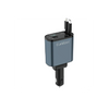 Earldom CC38 Retractable 4-in-1 Car Charger – Fast Charging Multi-Connector Mobile Adapter