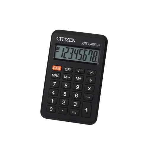 Citizen Calculator CT-210N 8-Digit Portable Desktop Calculator for Office and School Use (T27686)