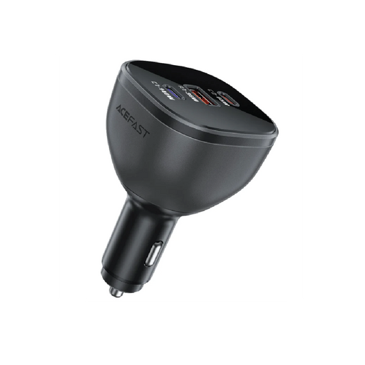 Acefast B14 165W PD3.1 Car Charger – 3-Port  Fast Charging Adapter with 2×USB-C & USB-A
