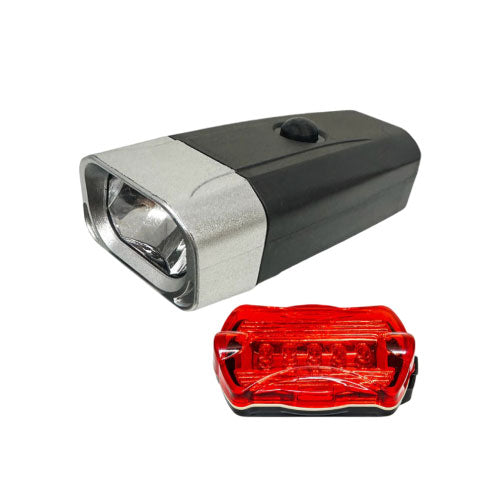 Qixun QX T068 LED Bicycle Light Dual Front and Rear USB Powered