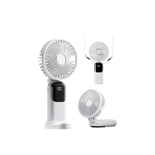 LED Digital Display Folding Fan N15 (T26276)