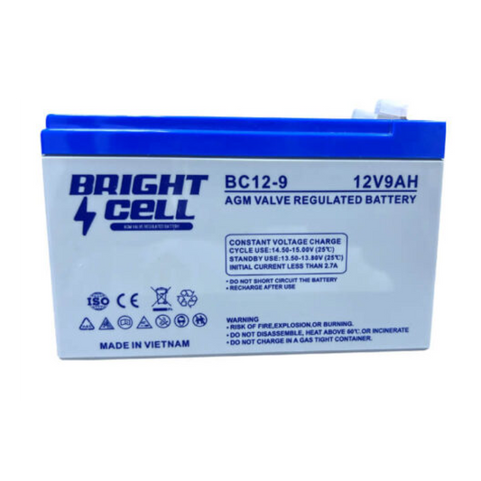 12V 9Ah Sealed Lead Acid Battery – Reliable  Backup Power