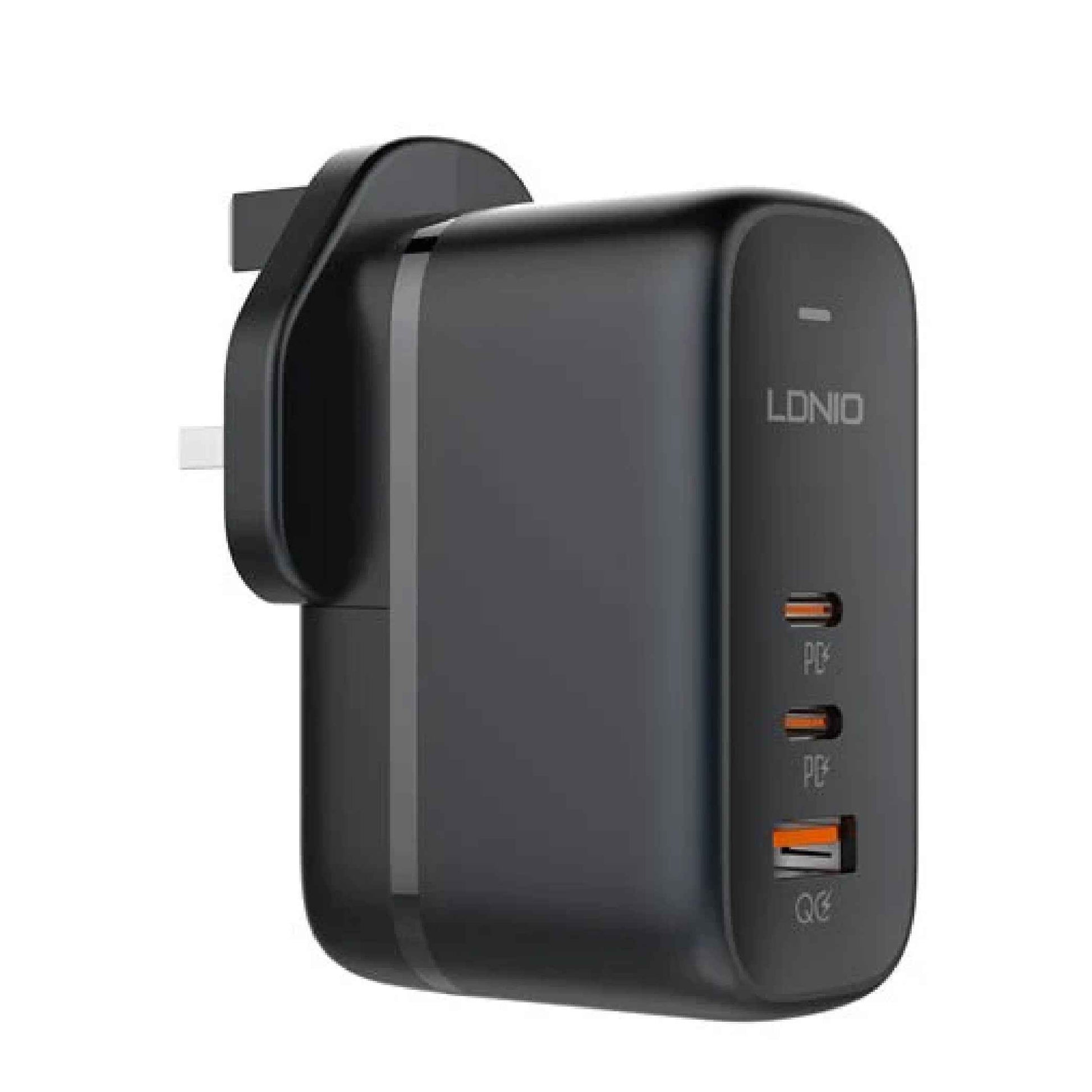 LDNIO Q366 65W GaN Super Fast Charger – Dual  Type-C + USB Port