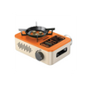 Porodo Lifestyle Portable Outdoor Stove 3200W  – Butane Gas Camping Cooker Orange/Beige