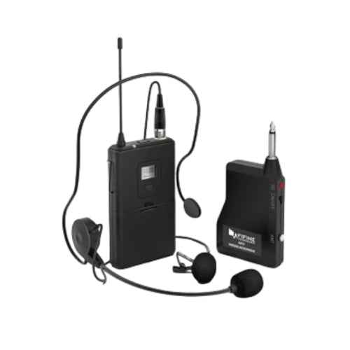 NewStar Moha Wireless Clip Microphone 88-300 Portable Lavalier Mic for Recording (T11009)