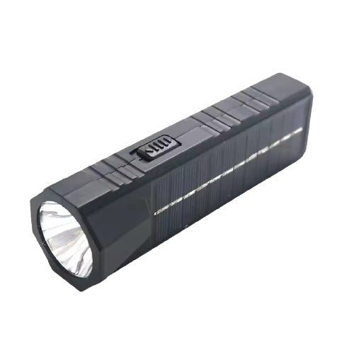 CClamp CL-502 Solar Torch Heavy-Duty Outdoor Light with 5–6 Year Battery Life