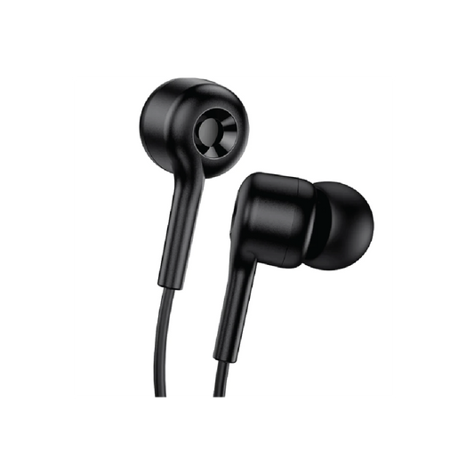 M82 La Musique Wireless Earphones with  Microphone – Bluetooth Stereo Headset (Black)