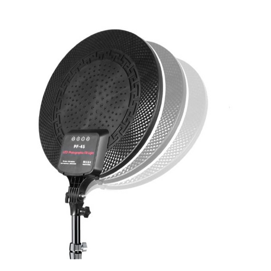 مصباح إضاءة دائري LED PF-33 – مصباح لمس بتحكم عن بعد للتصوير الفوتوغرافي والبث المباشر