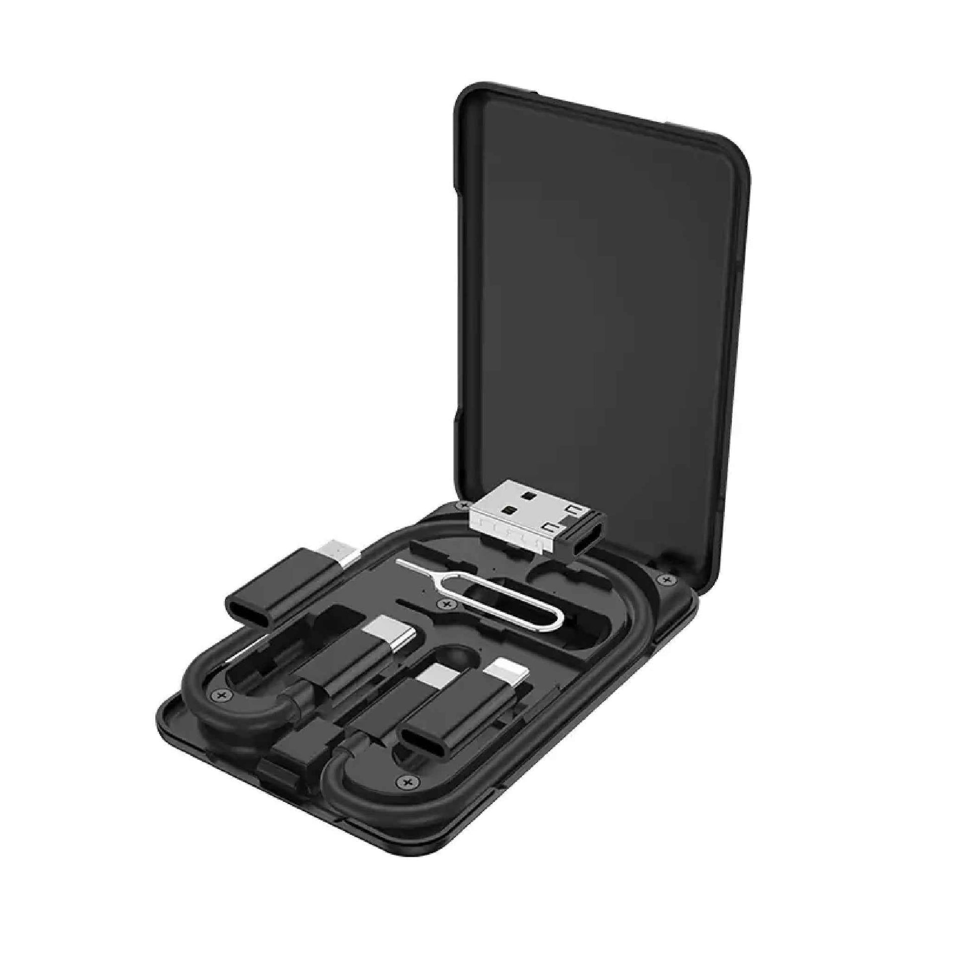 Cable 6-in-1 “U86 Treasure” – Charging, Data Sync  & Storage Case