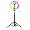 MJ-26 RGB LED Soft Ring Light with Stand – Selfie  Light for Perfect Photos & Videos