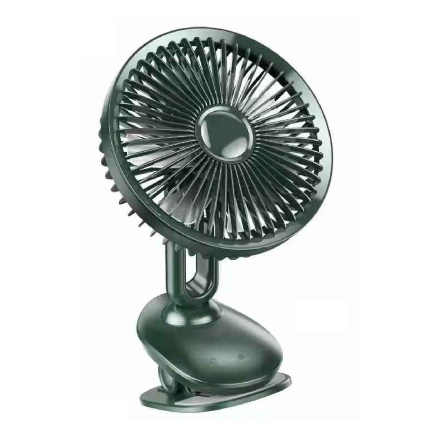 Hoco DF02 Moving Head Desktop Fan with Night  Light – Rechargeable 4000mAh