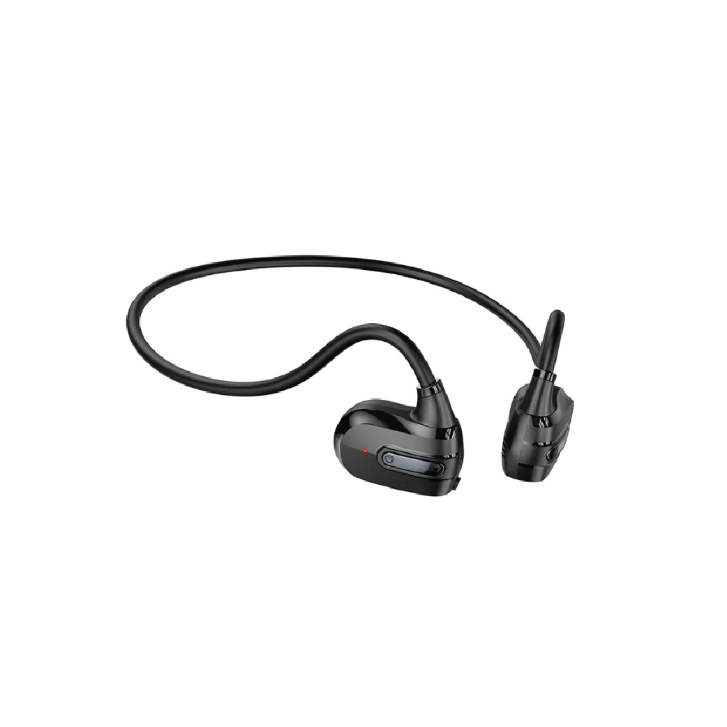 Hoco ES63 Graceful Air Conduction Bluetooth  Earphones-Wireless Open-Ear Sports Headset (Black)